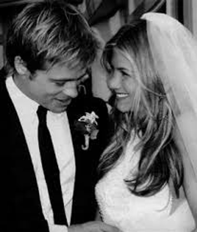 $1 milyon dolar-Jennifer Aniston and Brad Pitt