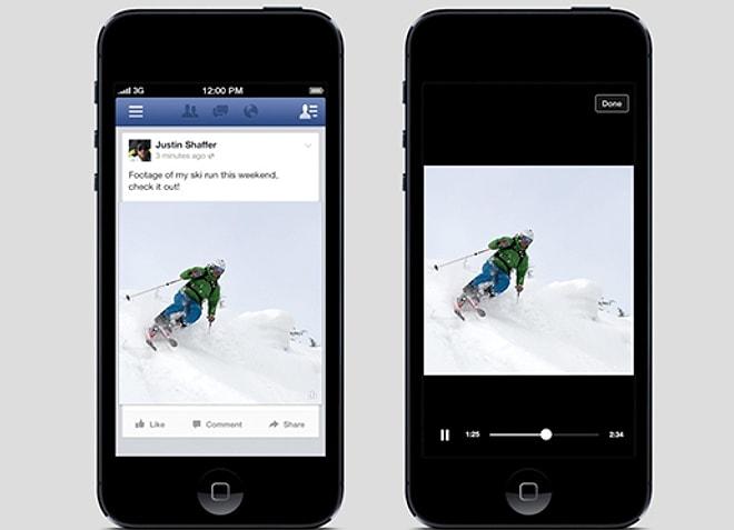 Facebook Otomatik Video Reklamları Aktif Etti