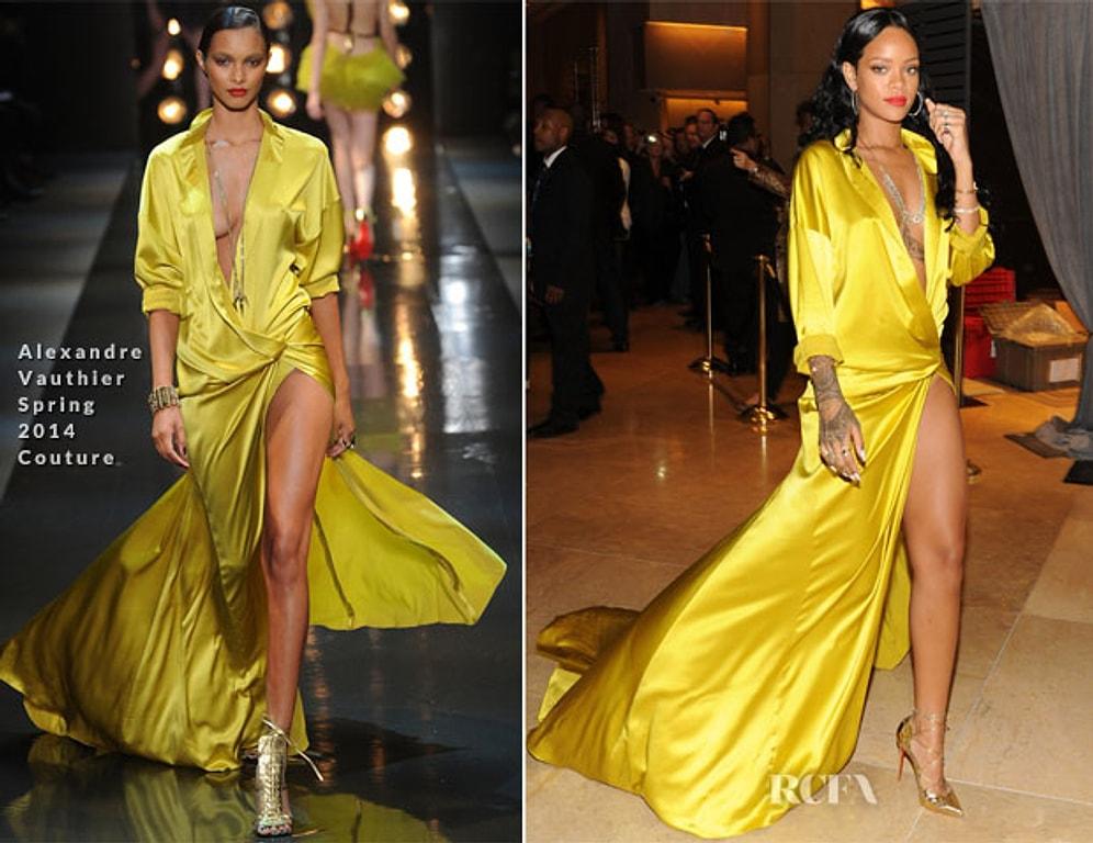 10 Fotoğraf ile Rihanna Kıyafetleri