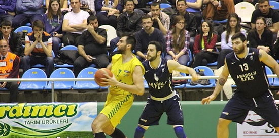 Anadolu Efes Edirne'ye Patladı