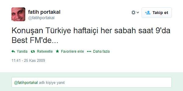 18. Fatih Portakal