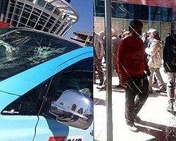 CHP Ankara Büyükşehir Belediye Başkan Adayı Mansur Yavaş'a Saldırı