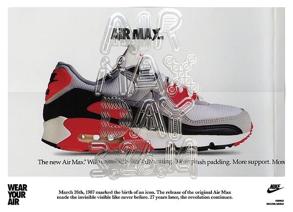 4. Sene 1990, harika bir 10 sene bizi bekliyor: Nike Air Max 90