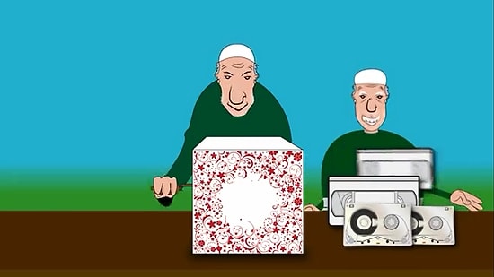 Ak Gençlerin Über Animasyonu