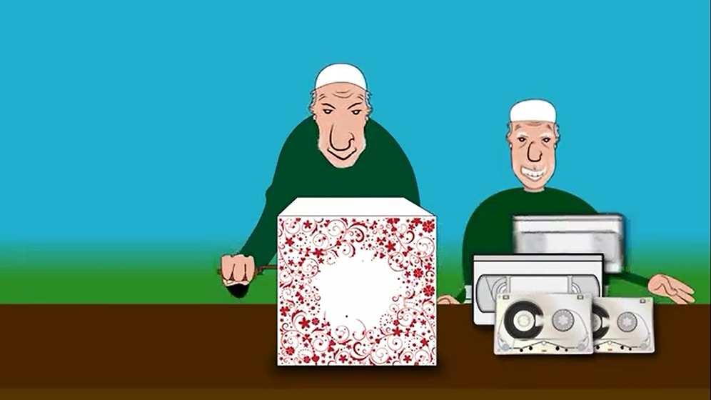 Ak Gençlerin Über Animasyonu