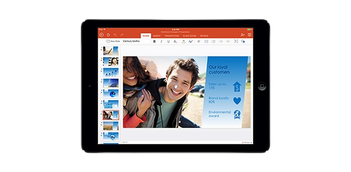 iPad İçin Office Geldi