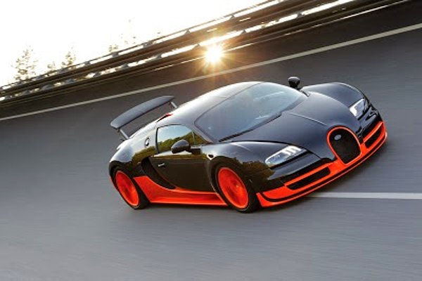 3. Bugatti Veyron Super Sports
