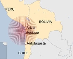 Şili'de 8,2 Büyüklüğünde Deprem ve Tsunami