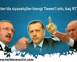 Türkiye'nin en çok RT edilen 10 siyasetçi Tweet'i!(Güncel 5 Nisan)