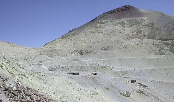 5. En yüksek yol - Aucanquilcha maden yolu