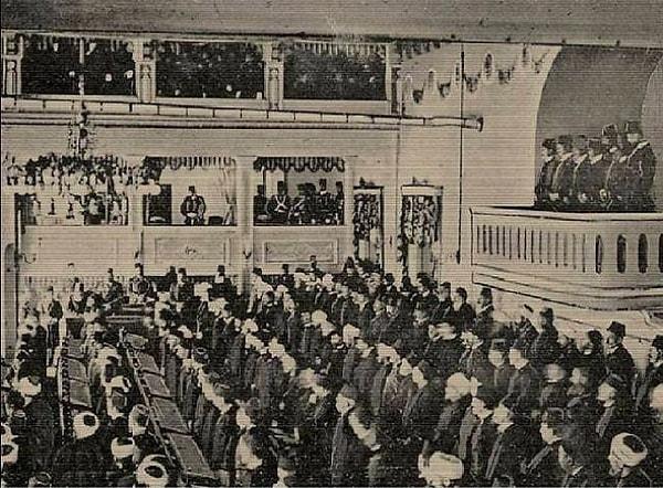 6. Meclis-i Mebusan 1908 Abdülhamit'in locaya gelişi.