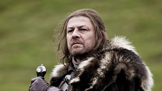 9. Kral sağ kolu olarak Eddard "Ned" Stark'ı seçince krala bizden birini seçmedi diye gönül koyarlardı
