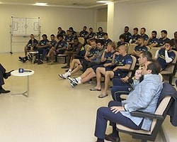 Aziz Yıldırım Futbolcularla Vedalaştı!