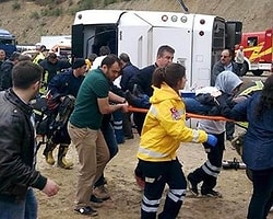 Isparta'da Yolcu Otobüsü Devrildi; 3 Ölü