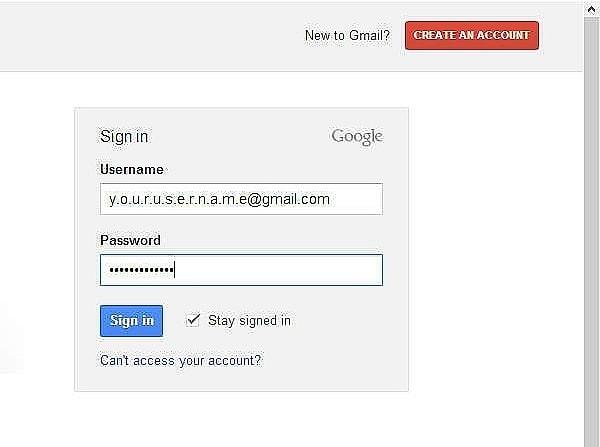 7. Gmail Hesabını Noktalı Şekilde Tekrar Biçimlendirme