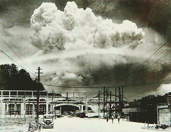5. Atom bombasından 20 dakika sonra Nagasaki, 1945
