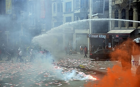 E-Bilet Protestosuna Biber Gazlı Müdahale