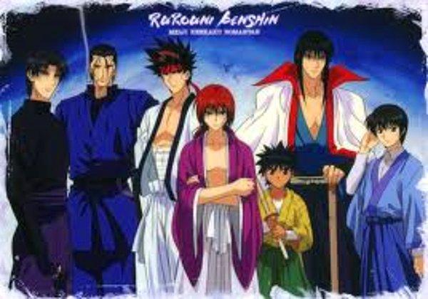 1. Rurouni Kenshin(Samurai X)