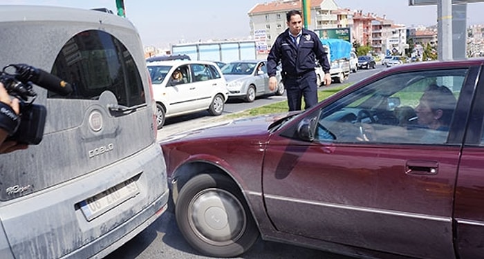 Cadillac'lı Sürücü Ankara'yı Birbirine Kattı