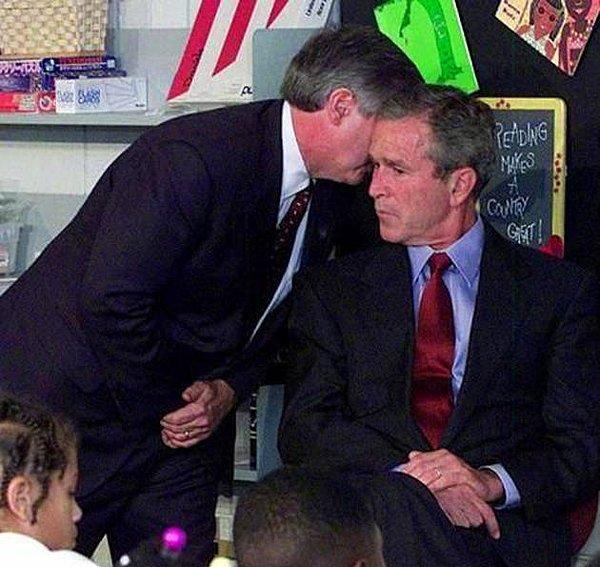 6. George W. Bush'un 11 Eylül saldırısını öğrendiği an