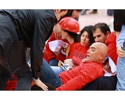 Taksim'de Odtü Eylemine 8 Gözaltı