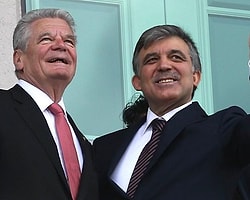 Cumhurbaşkanı Gül ile Gauck ortak basın toplantısı düzenledi