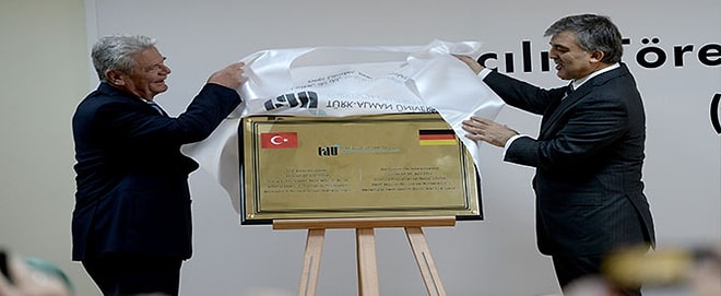 Türk-Alman Üniversitesinin Resmi Açılışı Yapıldı