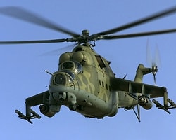 Askeri Helikoptere Ateş Açıldı