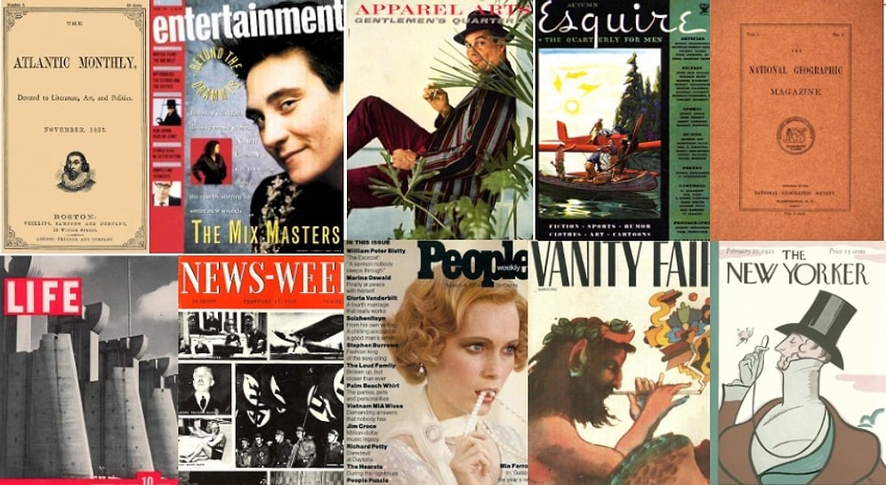 Dergilerin Tarihinden 16 İlk Kapak