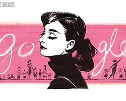 Google, Audrey Hepburn İçin Doodle Hazırladı