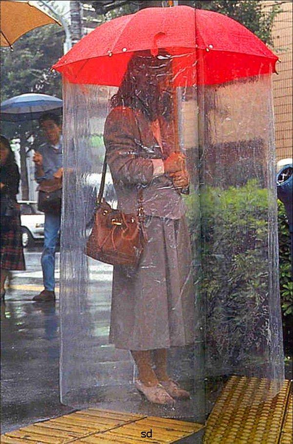 Bu şemsiyeyle ıslanma imkanı sıfıra yakın