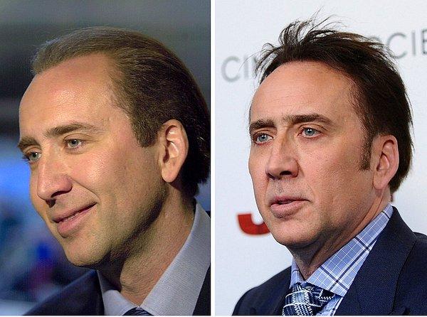 11.Nicolas Cage, 2001 vs. 2014.