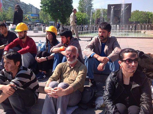 09:30 Ankara Güvenpark'ta oturma eylemi başladı