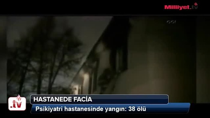 Hastanede Çıkan Yangında Bir Hasta Öldü