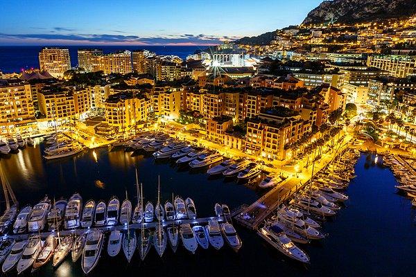 2. En kalabalık ülke - Monako