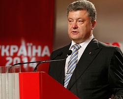 Ukrayna'da Açık Ara Poroşenko