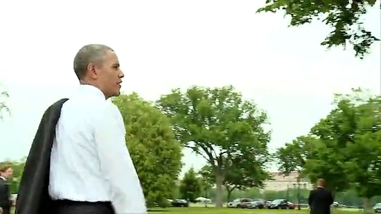Obama'nın Sıradan Bir Öğle Gezmesine Çıkması