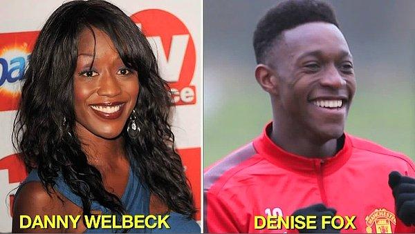 14. Manchester United Danny Welbeck ve Denise Fox