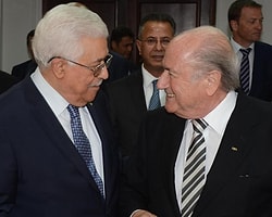 FIFA Başkanı Blatter, Filistin'de