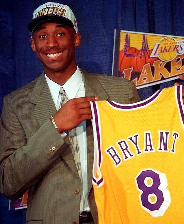 33. Kobe Bryant daha 18 yaşında (1996)