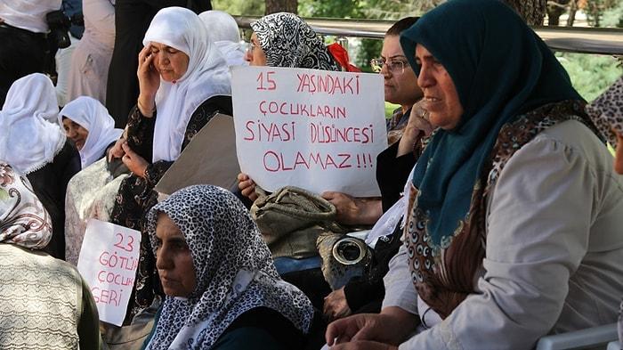 Diyarbakır'da Bazı Aileler Oturma Eylemine Ara Verdi