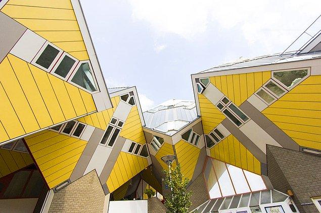 Cubehouse, Rotterdam, Hollanda.