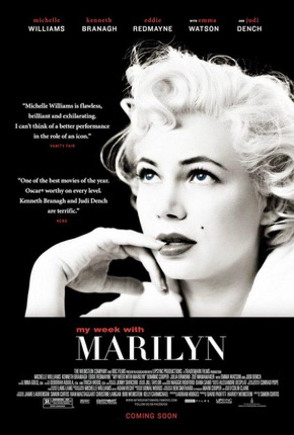 5. Marilyn İle Bir Hafta - My Week with Marilyn
