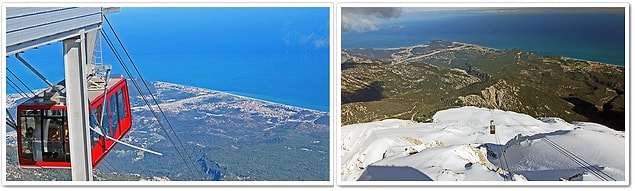 9. Antalya Tahtalı Dağı Teleferiği