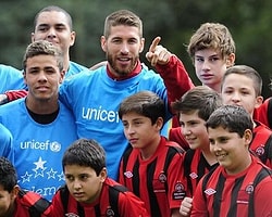 Sergio Ramos, UNICEF'in Yeni Elçisi Oldu