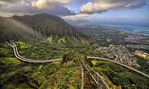 Haiku Merdivenleri - O’ahu, Hawaii