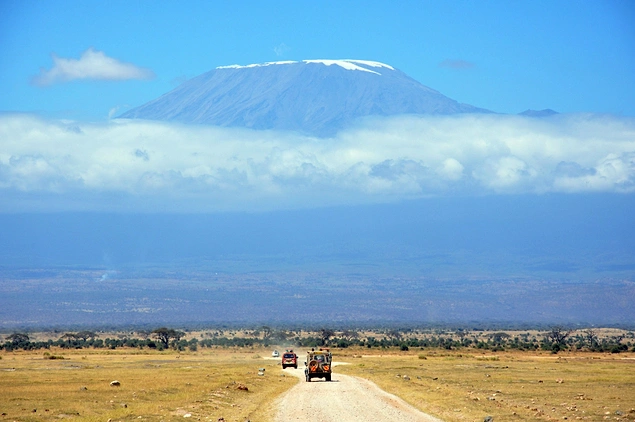 Klimanjero Dağı Manzarası, Amboseli, Kenya