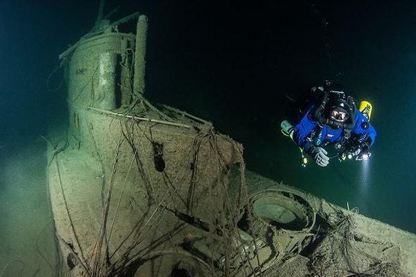 14. Fin dalgıçlar yüzyıl önce kaybolmuş bir U-26 denizaltı batığı buldu