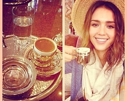 Jessica Alba Türk Kahvesini Çok Sevdi
