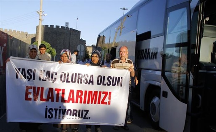 Çocukları PKK'da Olan Aileler Ankara'da